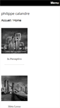 Mobile Screenshot of philippecalandre.com